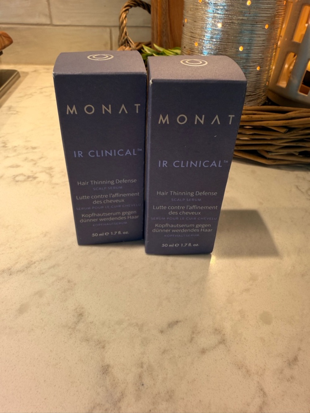 Monat IR Clinical Hair Thinning Defense Scalp Serum - 2 bottles